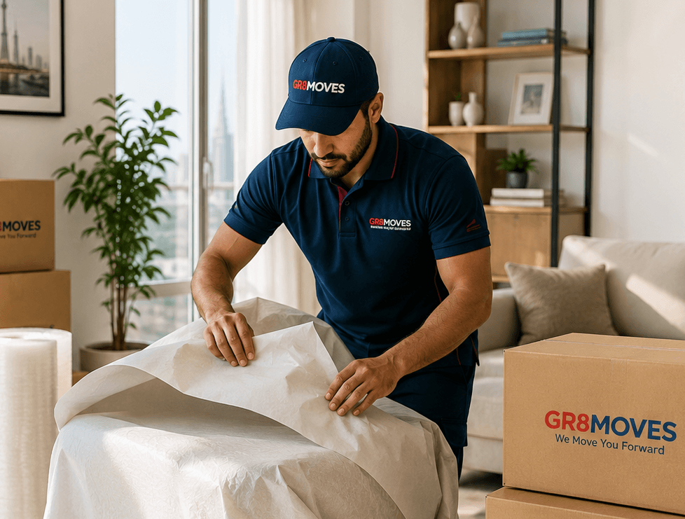 Professional packing services for moving in Kuwait